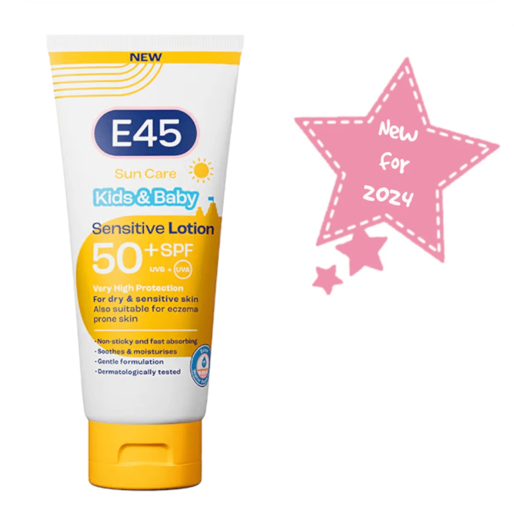 E45 kids & Babies sunscreen 50+spfNouveau pour 2024